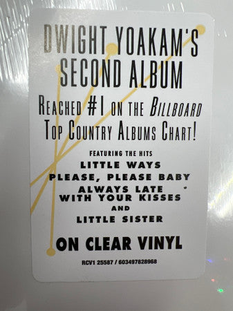 Hillbilly DeLuxe (IEX: CLEAR VINYL) | Mint (M) Mint (M)