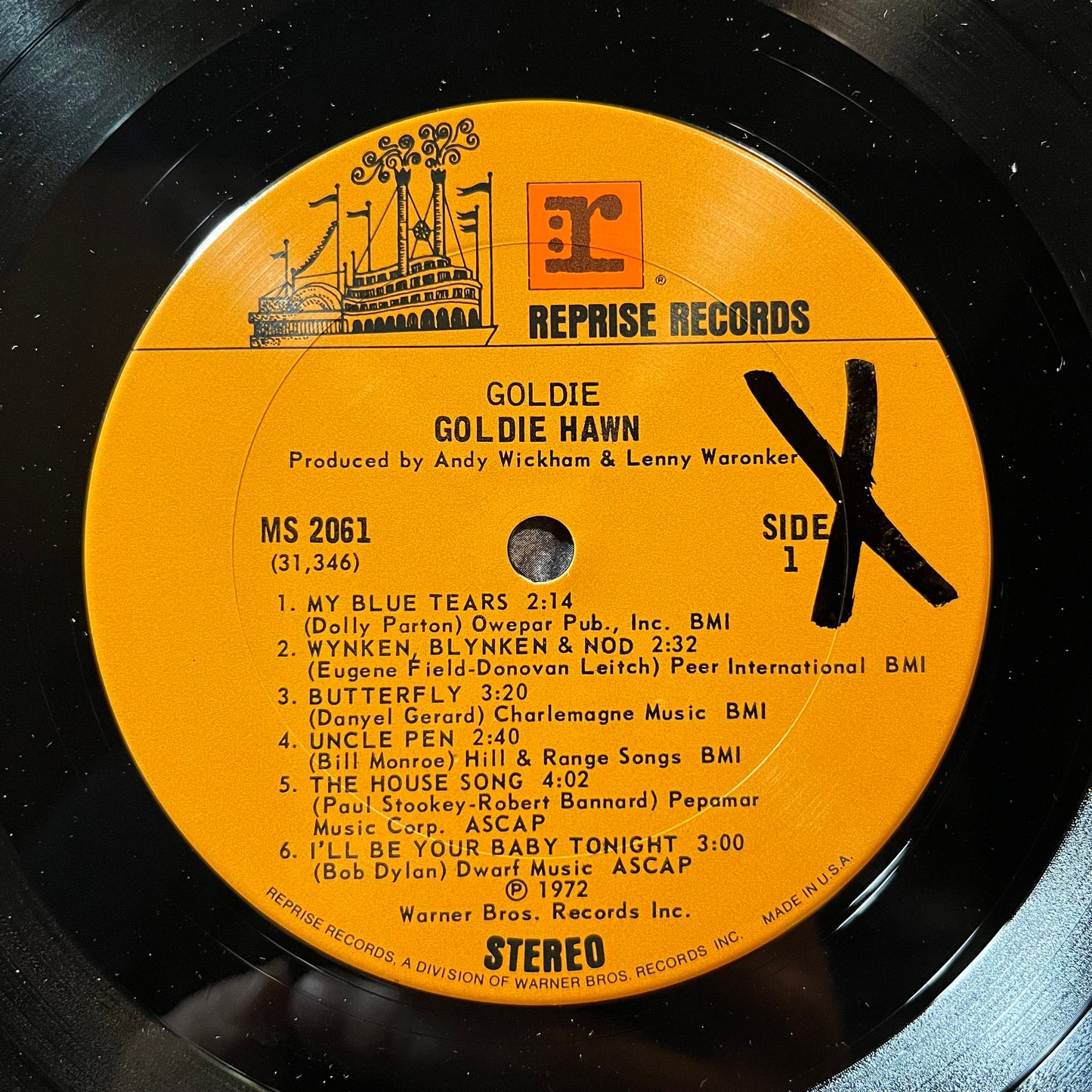 Goldie Hawn - Goldie (PROMO VINYL) | Excellent (EX) Very Good Plus Plus (VG++)