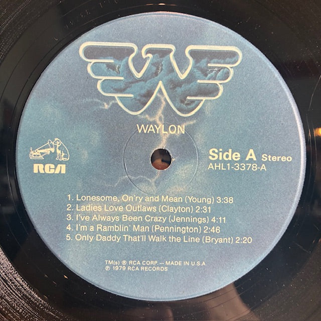 Waylon Jennings - Greatest Hits (VINYL) | Very Good Plus (VG+) Very Good Plus (VG+)