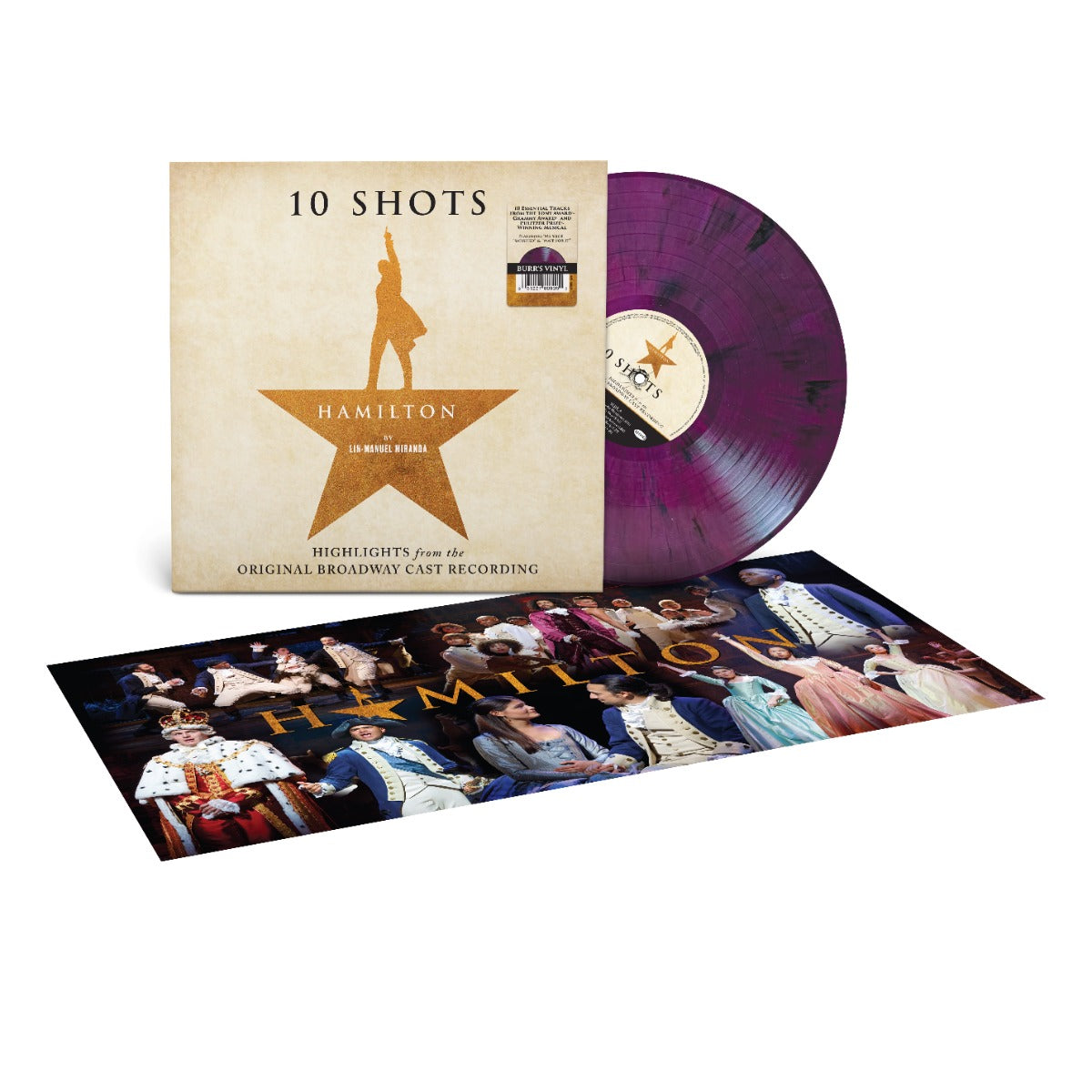 Lin-Manuel Miranda - Hamilton: 10 Shots (Purple VINYL) | Mint (M) Mint (M)