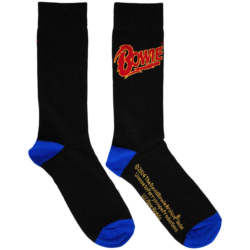David Bowie - Logo Blue Contrast |
