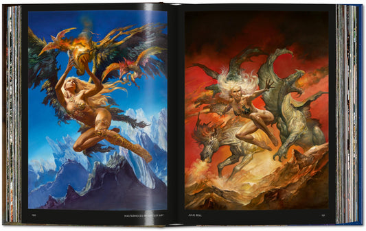 Masterpieces of Fantasy Art. 45th Ed. (German, French, English)
