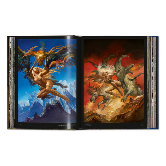 Masterpieces of Fantasy Art. 45th Ed. (German, French, English)