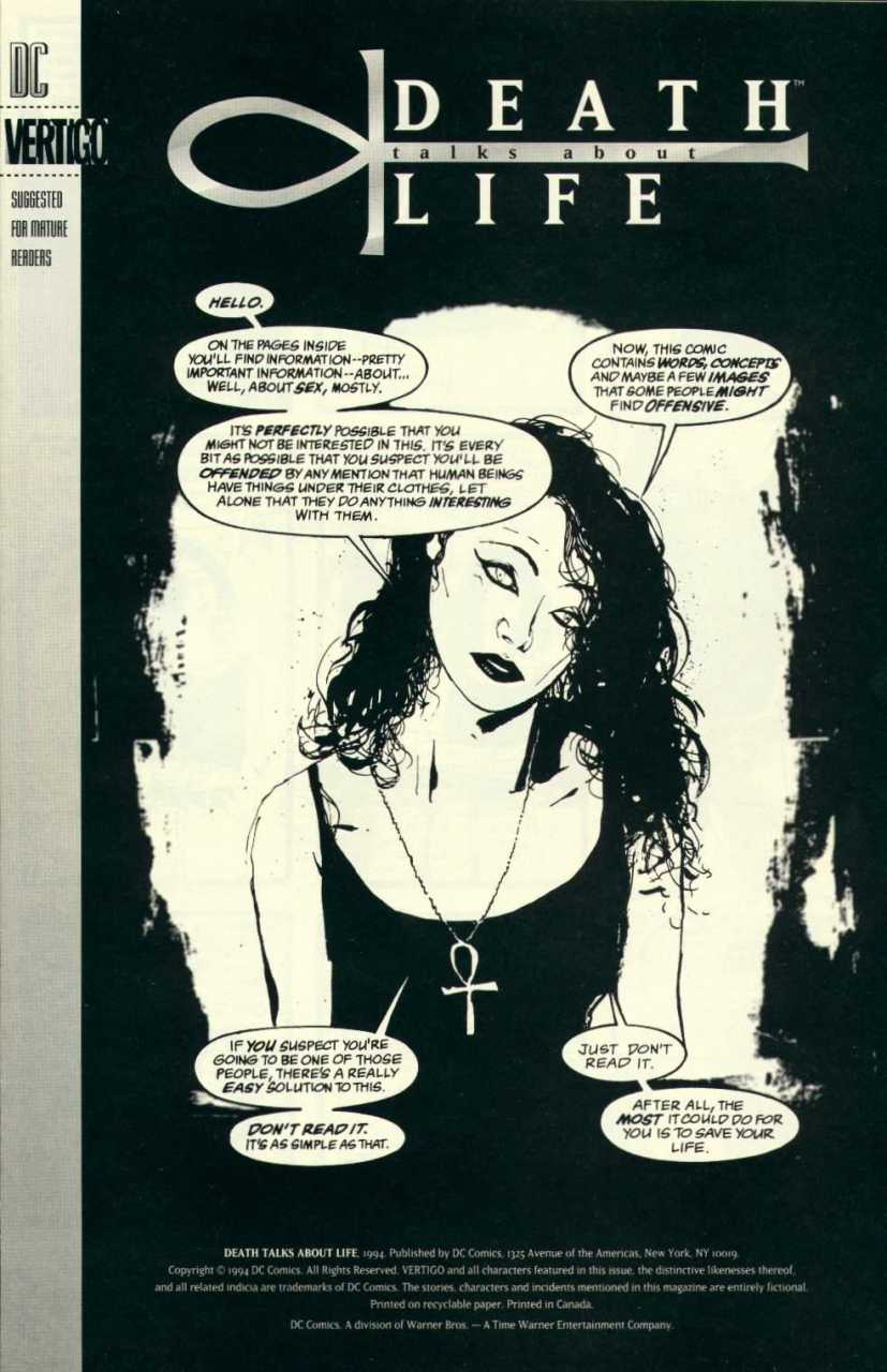 Death Talks About Life