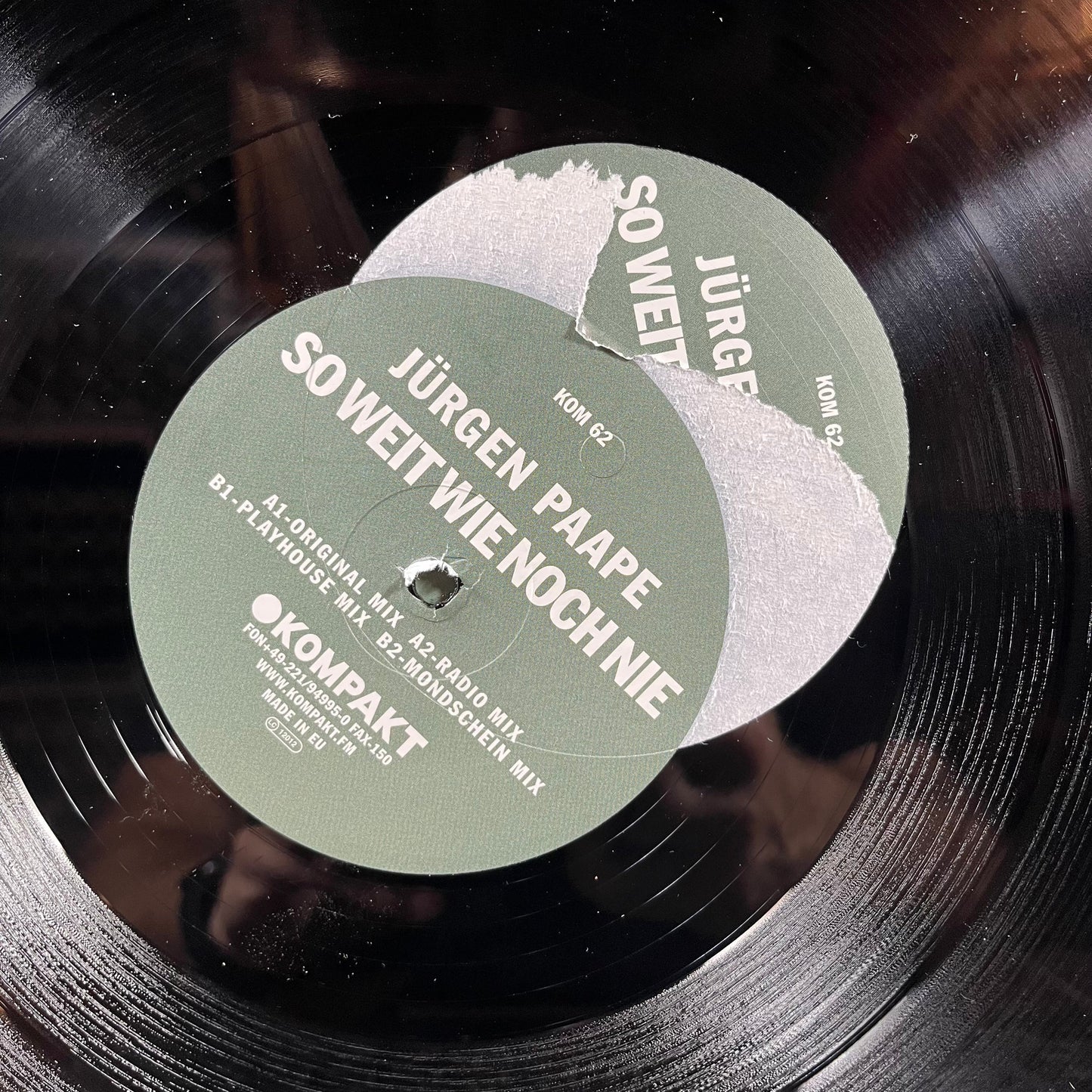 So Weit Wie Noch Nie (VINYL - DAMAGED SEE DESCRIPTION) | Mint (M) Mint (M)