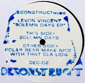 Solemn Days EP (VINYL) | Near Mint (NM or M-) Generic