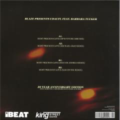 Blaze presents UDAUFL feat. Barbara Tucker - (PRE-ORDER) Most Precious Love (20th Anniversary Special Edition) (VINYL) | Mint (M) Mint (M)