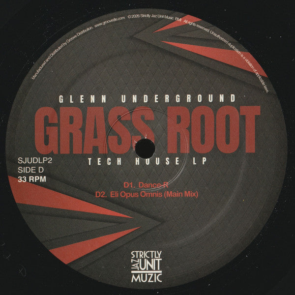 Glenn Underground - Grass Root - Tech House LP (2xVINYL) | Mint (M) Mint (M)