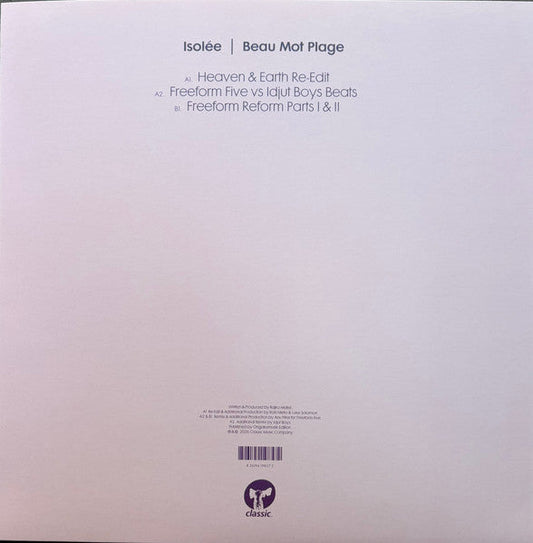 Isolée - Beau Mot Plage (Remixes)(VINYL) | Mint (M) Mint (M)