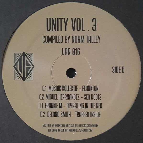 Various - Unity Vol. 3 (2x VINYL) |