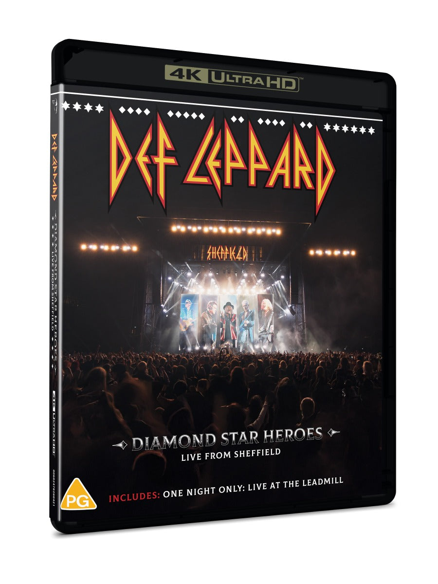 (PRE-ORDER 11/21/25) Diamond Star Heroes: Live From Sheffield (Blu-Ray/2xCD) |