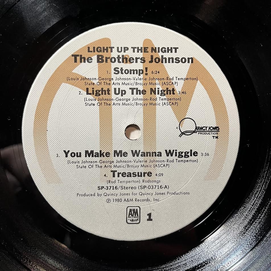 Brothers Johnson - Light Up The Night (VINYL) | Excellent (EX) Very Good Plus Plus (VG++)