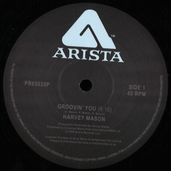 Harvey Mason - Groovin’ You / Modaji / Till You Take My Love (VINYL) | Mint (M) Mint (M)