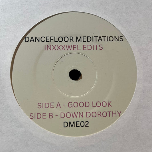 Inxxxwel Edits / Dancefloor Meditations - Good Luck / Down Dorothy (7" VINYL) | Mint (M) Generic