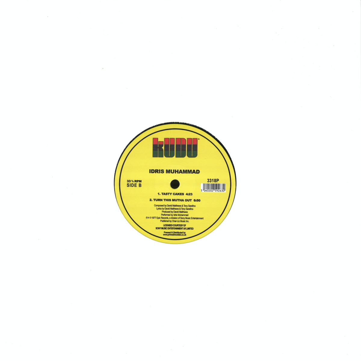 Idris Muhammad - (PRESALE) Could Heaven Ever Be Like This / Tasty Cakes & Turn This Mutha Out (VINYL) | Mint (M) Mint (M)