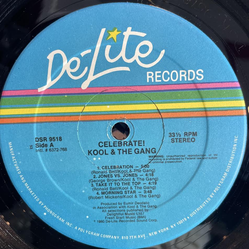 Kool & The Gang - Celebrate! (vinyl) | Excellent+ (EX+) Excellent+ (EX+)