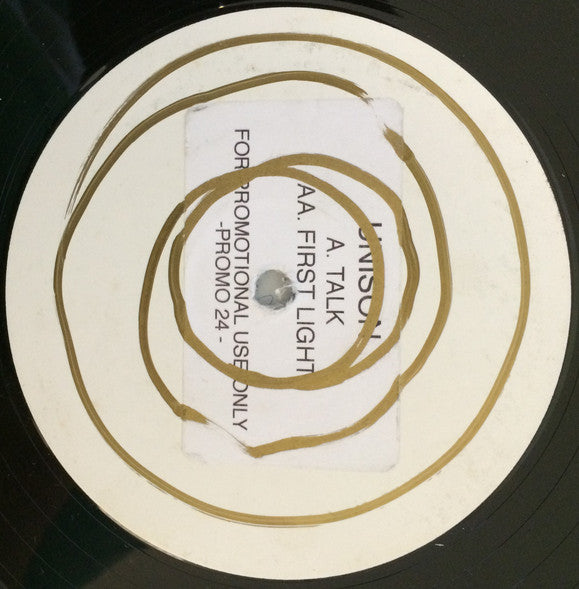 Unison (4) - Talk / First Light (12" VINYL) | Excellent (EX) Generic