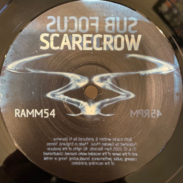 Sub Focus - X-Ray / Scarecrow (12" VINYL) | Very Good Plus (VG+) Generic