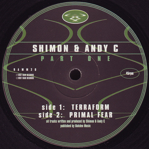 Andy C & Shimon - Terraform EP *RECORD 1 ONLY* (12" VINYL) | Very Good Plus (VG+) Generic