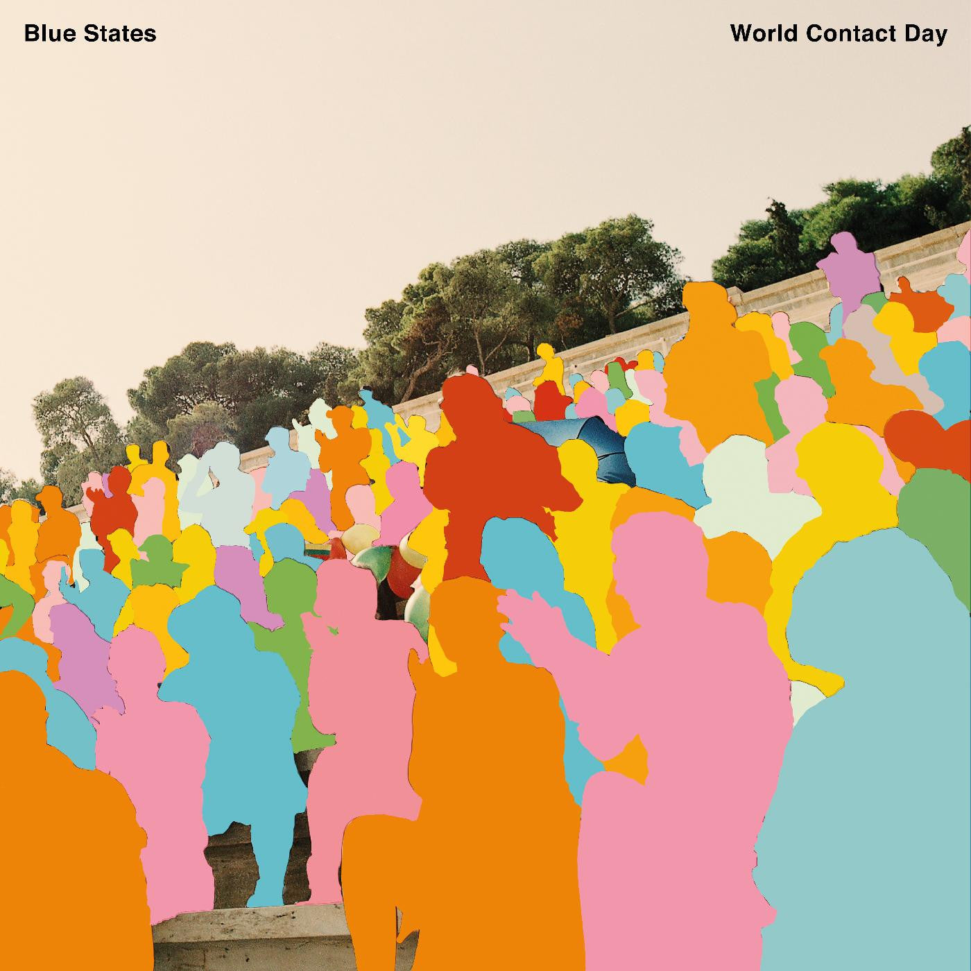 Blue States - World Contact Day (CREAM VINYL) |