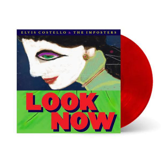 Elvis Costello & The Imposters - Look Now (2LP Dlxe Ltd Red Vinyl) | Mint (M) Mint (M)