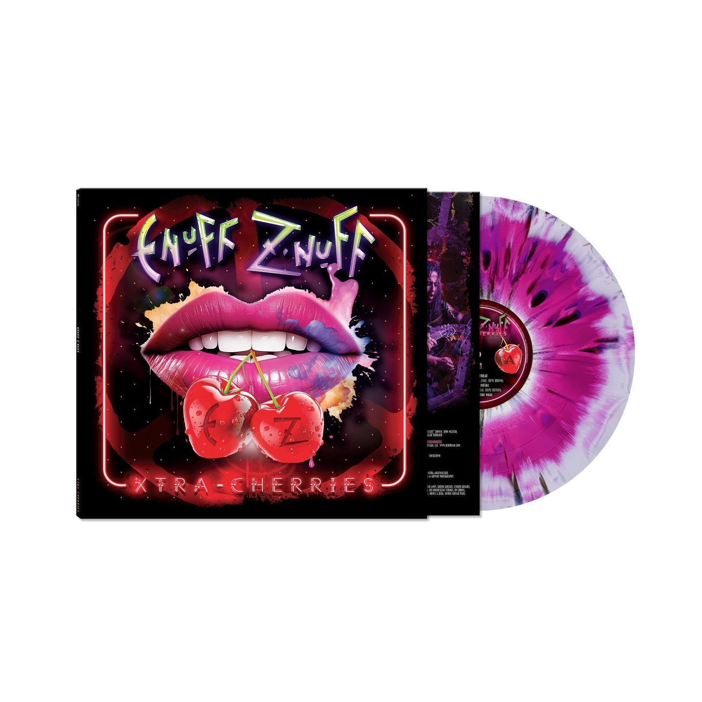 Enuff Z'Nuff - Xtra Cherries (PINK VINYL) | Mint (M) Mint (M)