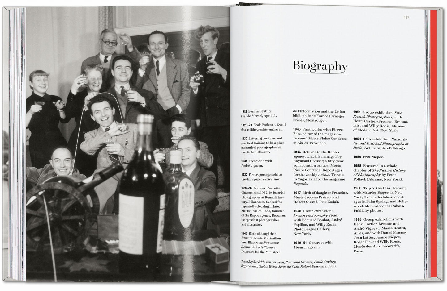 Robert Doisneau. Paris. 45th Ed. (German, French, English)