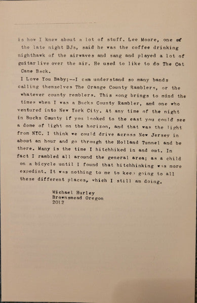 Back Home With Drifting Woods (VINYL) | Mint (M) Mint (M)