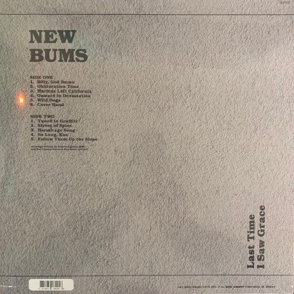 New Bums - Last Time I Saw Grace (VINYL) | Mint (M) Mint (M)