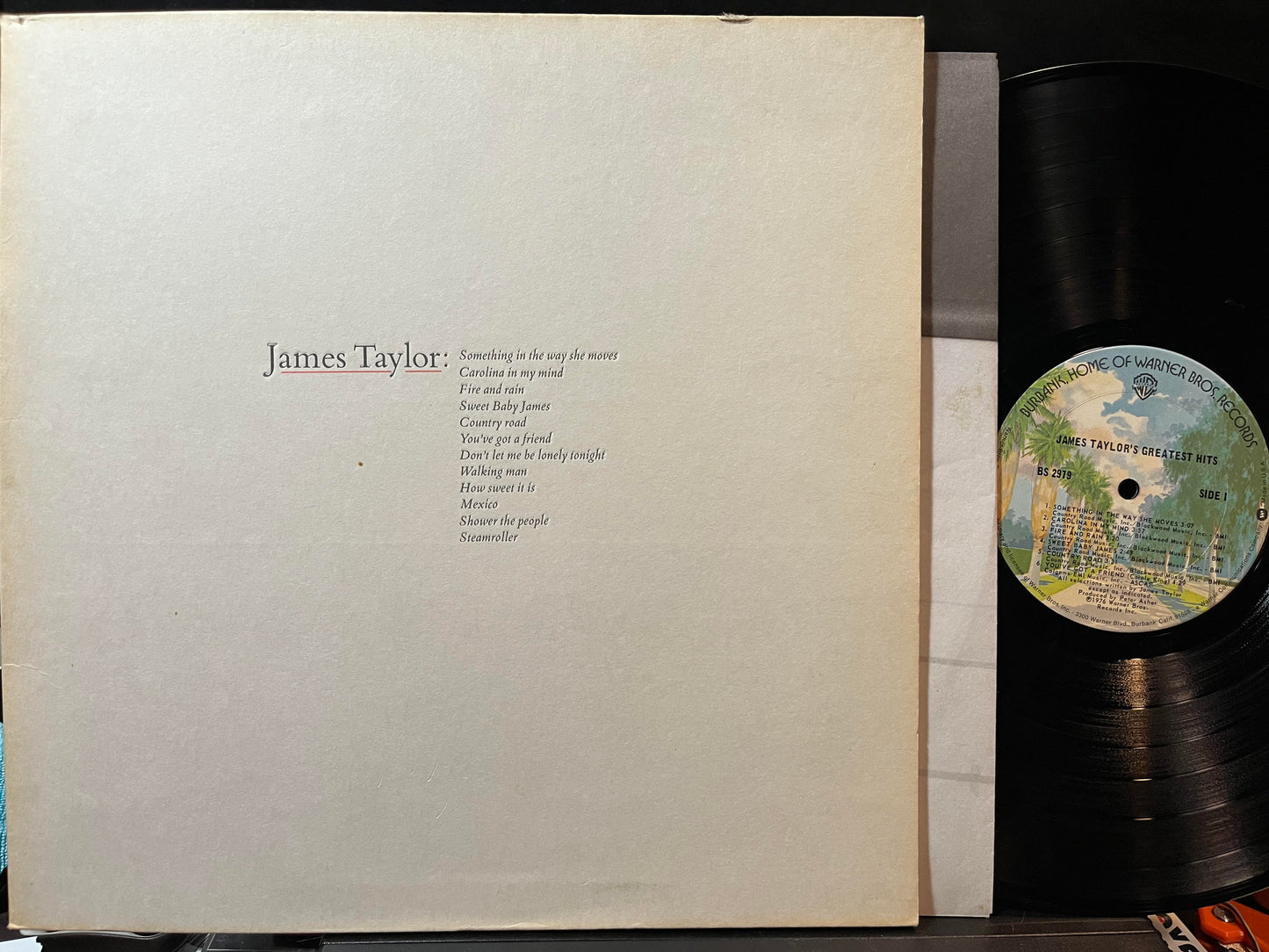 James Taylor (2) - James Taylor's Greatest Hits (VINYL) | Excellent+ (EX+) Excellent (EX)