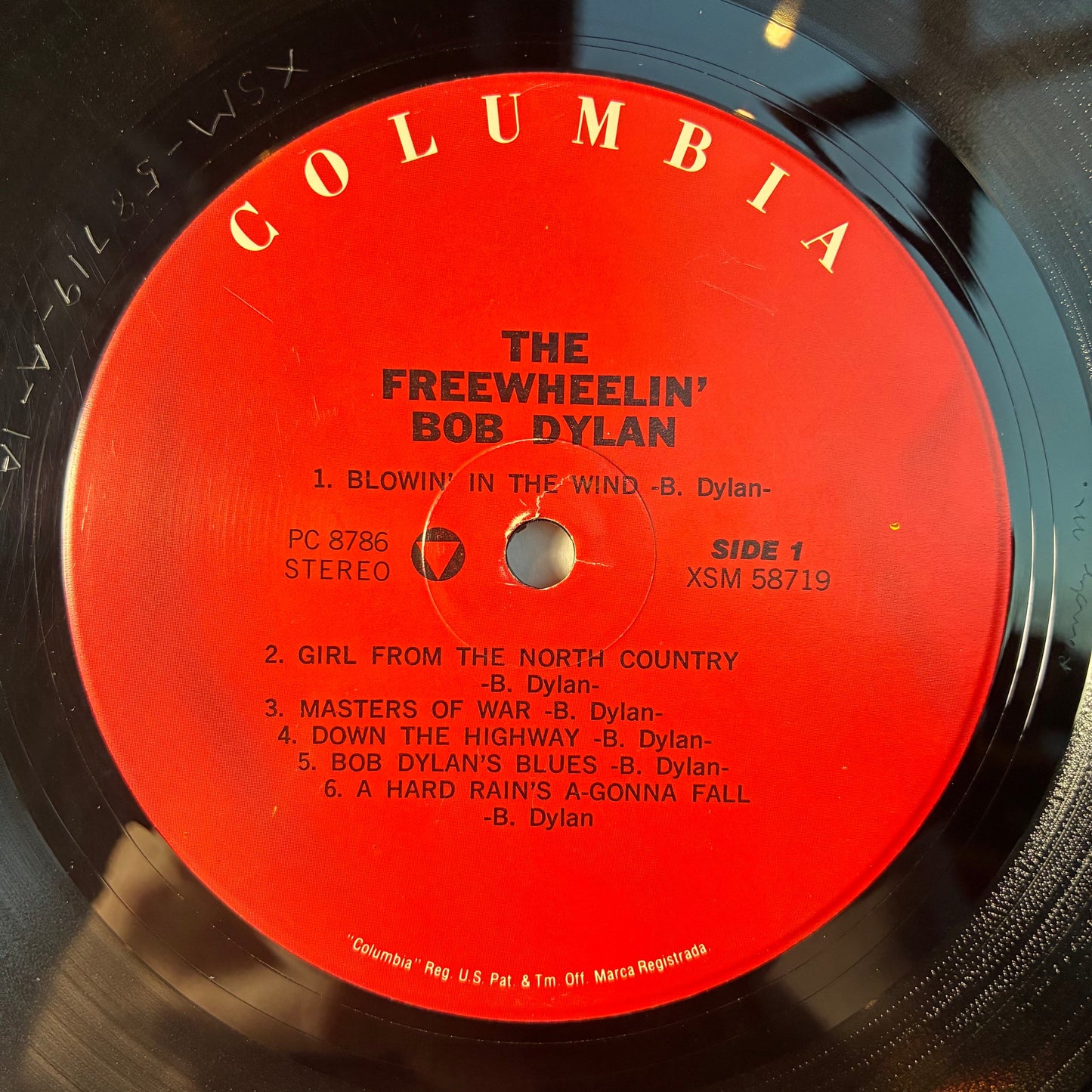 Bob Dylan - The Freewheelin' Bob Dylan (VINYL) | Excellent (EX) Excellent (EX)