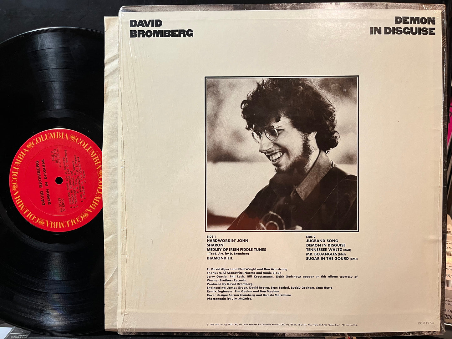 David Bromberg - Demon In Disguise (VINYL) | Near Mint (NM or M-) Near Mint (NM)