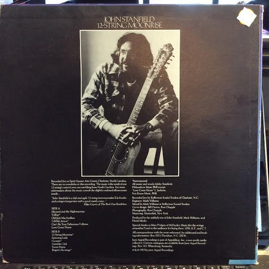 John Stanfield - 12-String Moonrise (VINYL) | Near Mint (NM or M-) Excellent (EX)