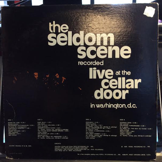 The Seldom Scene - Live At The Cellar Door (2xVINYL) | Near Mint (NM or M-) Excellent (EX)