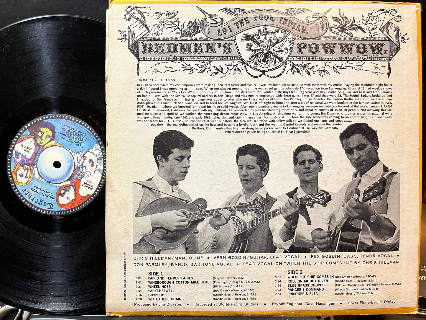 The Hillmen - The Hillmen (VINYL) | Very Good Plus (VG+) Very Good Plus (VG+)