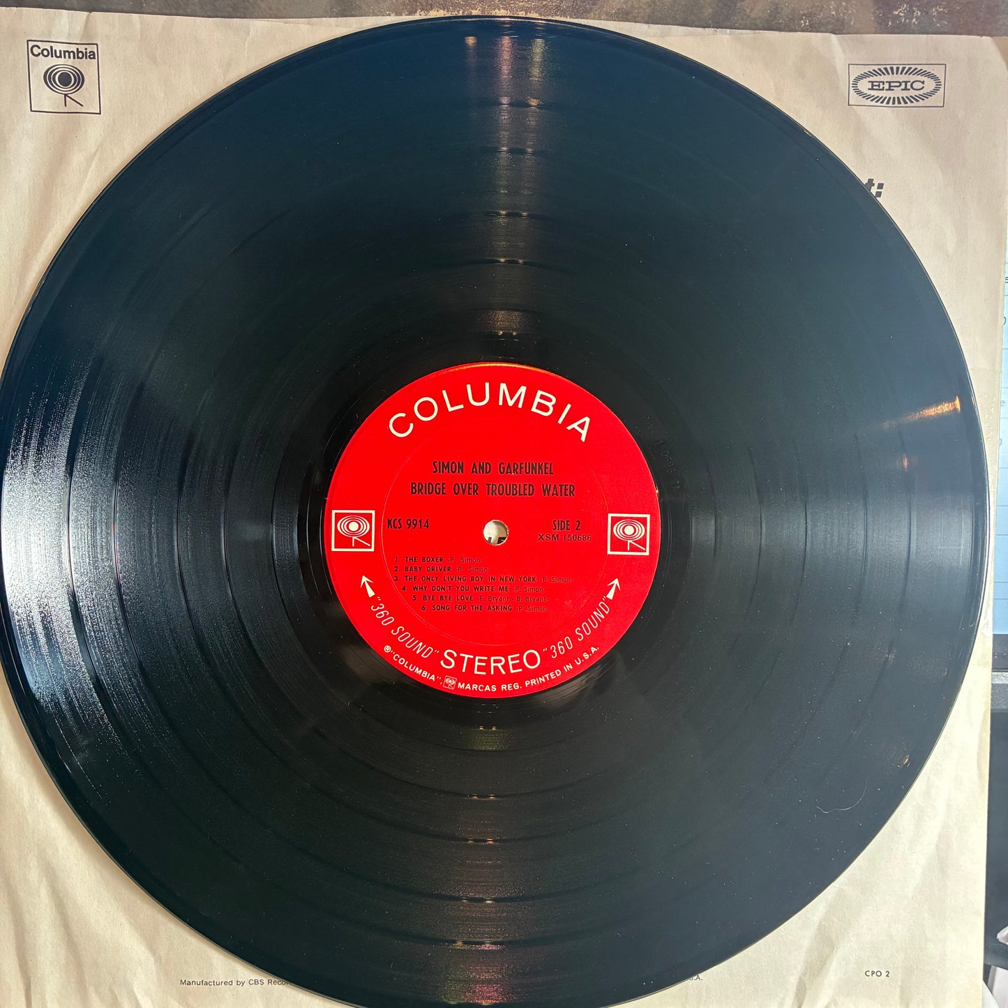 Simon & Garfunkel - Bridge Over Troubled Water (VINYL) | Very Good Plus (VG+) Very Good Plus (VG+)