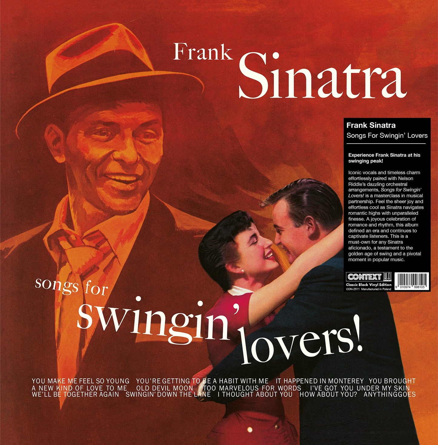 Songs For Swingin' Lovers (VINYL) | Mint (M) Mint (M)
