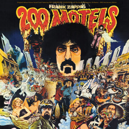 Frank Zappa - 200 Motels (Original Soundtrack) (180 Gram Red Colored Vinyl, 50th Anniversary Edition) (2 Lp's) |