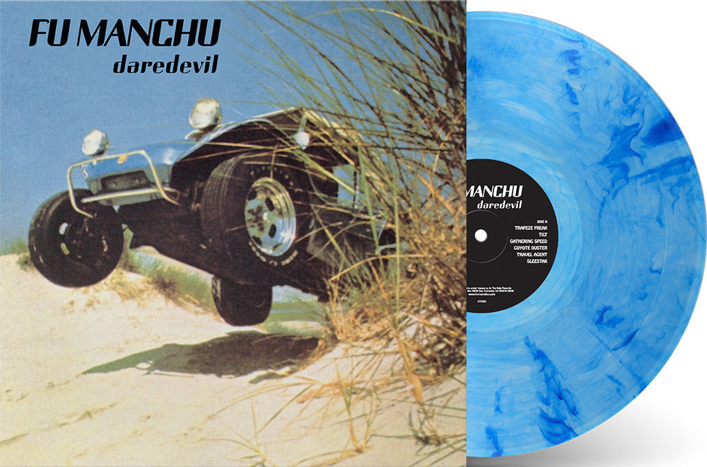 Fu Manchu - (PRESALE 8/21/26) Daredevil (IEX SKY/DUNE BUGGY BLUE SWIRL VINYL) | Mint (M) Mint (M)