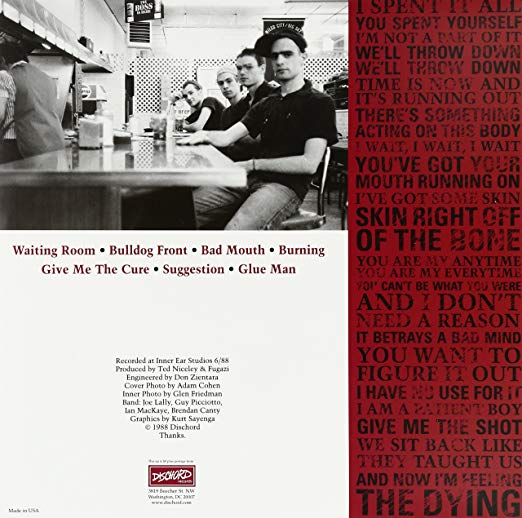 Fugazi 7 Songs 12" Vinyl EP