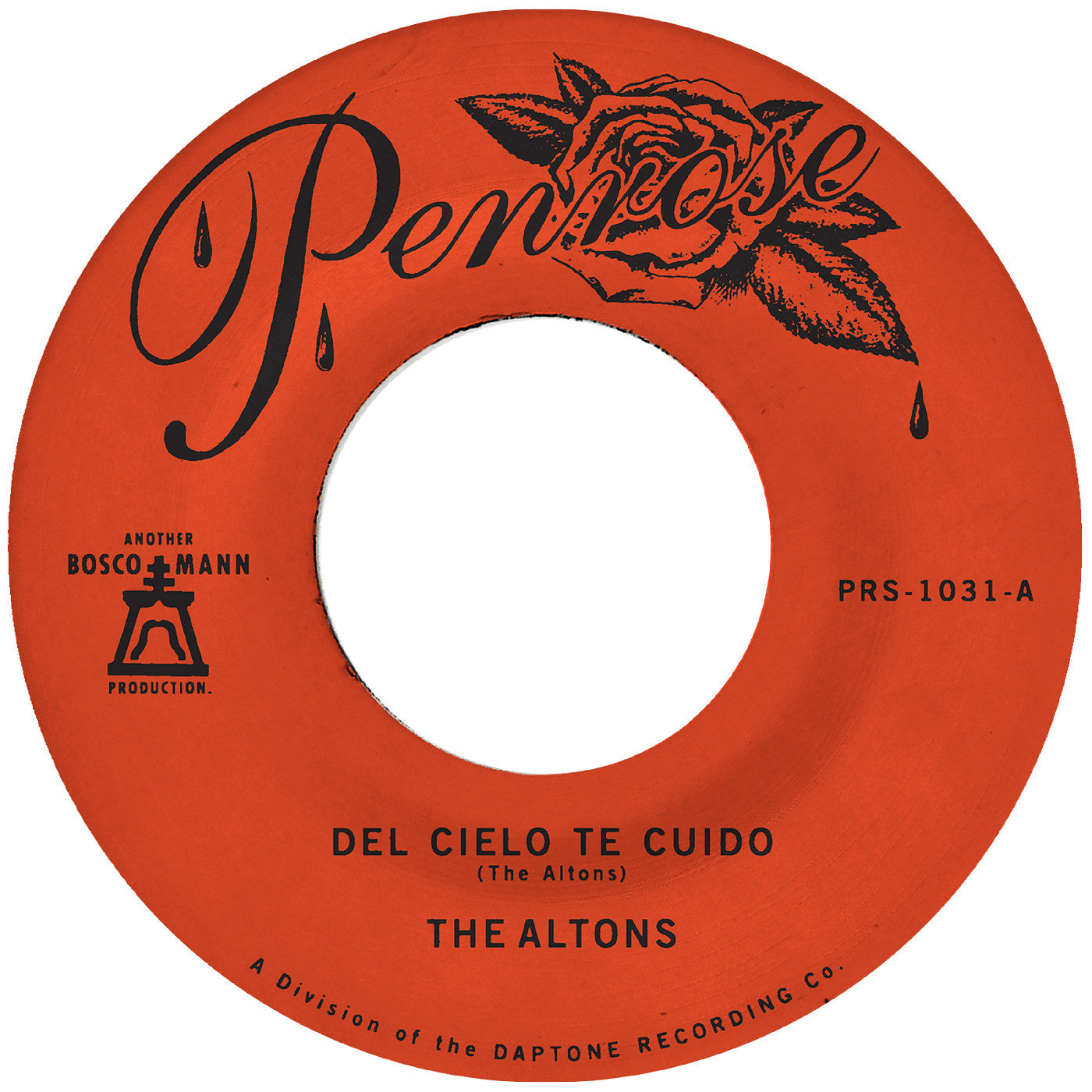 Del Cielo Te Cuido b/w Perdoname (VINYL 7") | Mint (M) Mint (M)