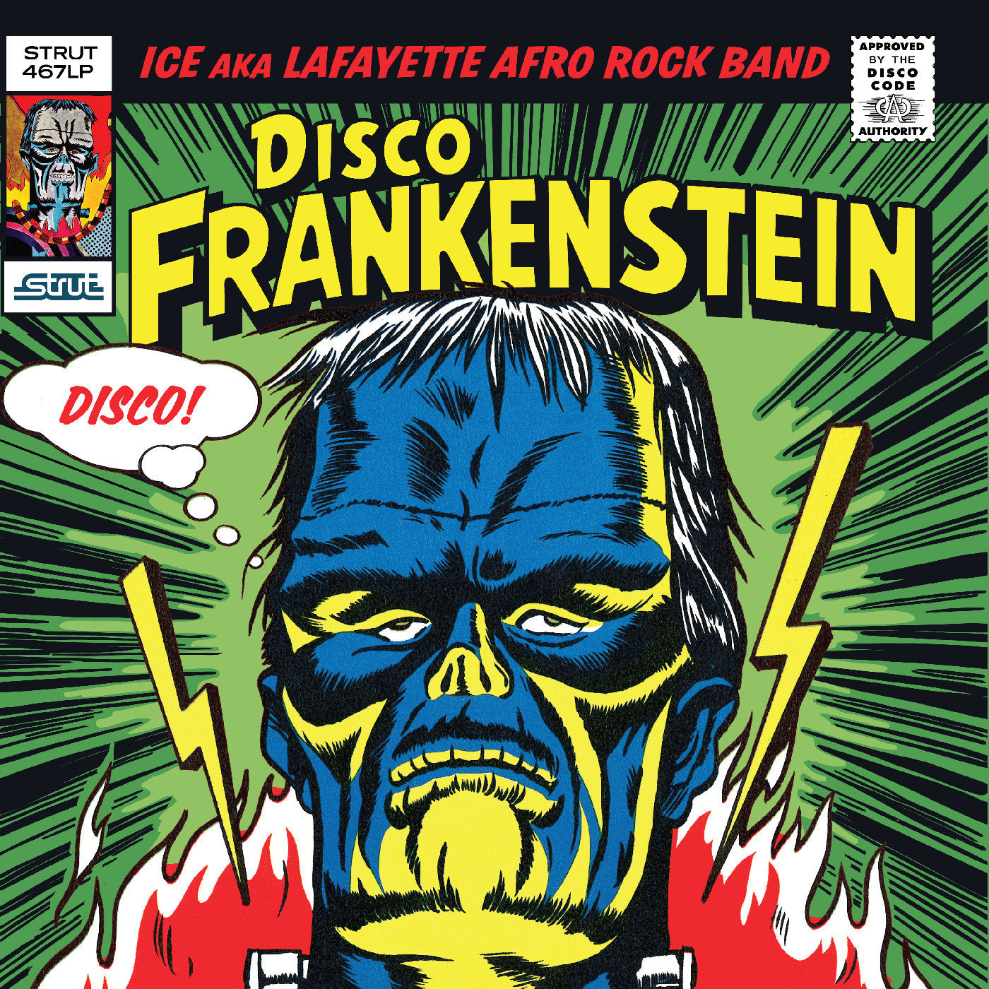 Ice (Lafayette Afro-Rock Band) - Disco Frankenstein (BLOOD-STAINED VINYL) | Mint (M) Mint (M)