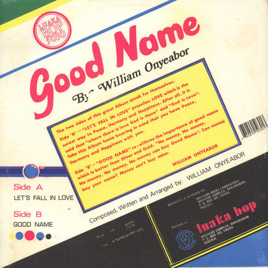 Good Name (VINYL) | Mint (M) Mint (M)