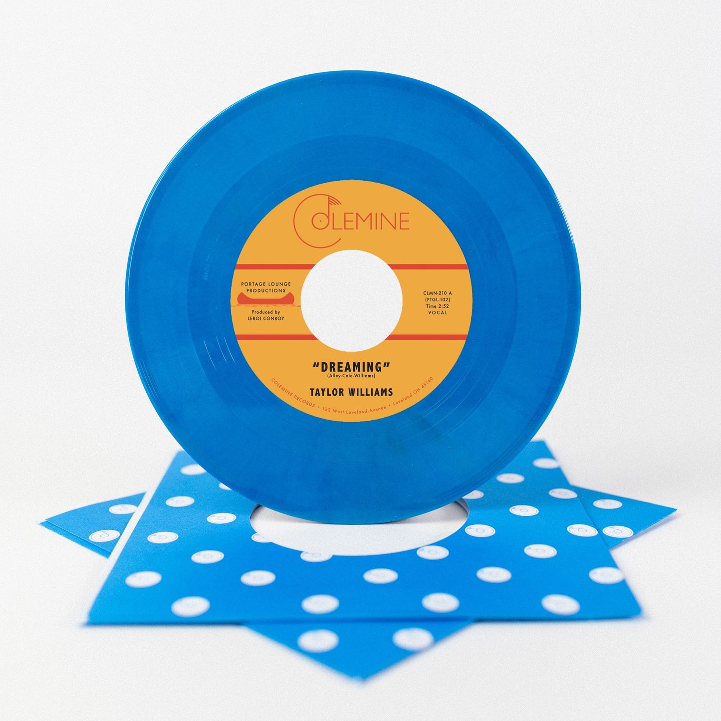 Dreaming / What About Me? (BLUE VINYL 7") | Mint (M) Mint (M)
