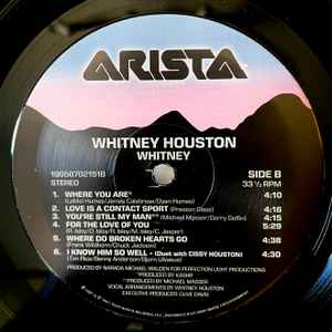 Whitney Houston - Whitney: Special Edition (VINYL) | Mint (M) Mint (M)