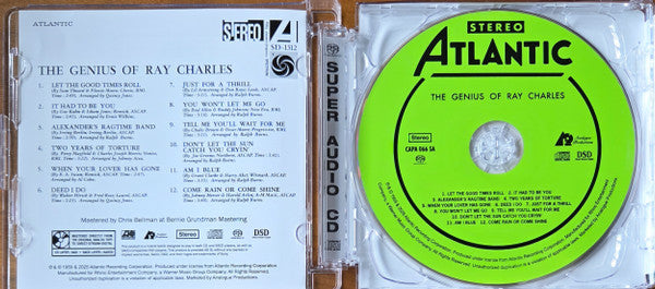 Ray Charles - The Genius Of Ray Charles (SACD) | Mint (M) Mint (M)