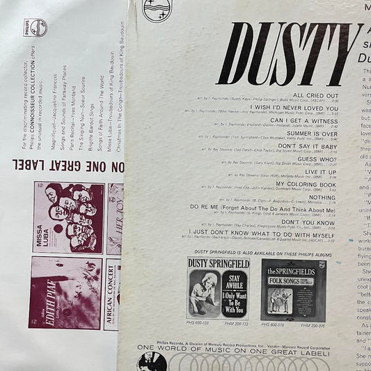 Dusty Springfield - Dusty | Excellent+ (EX+) Excellent (EX)