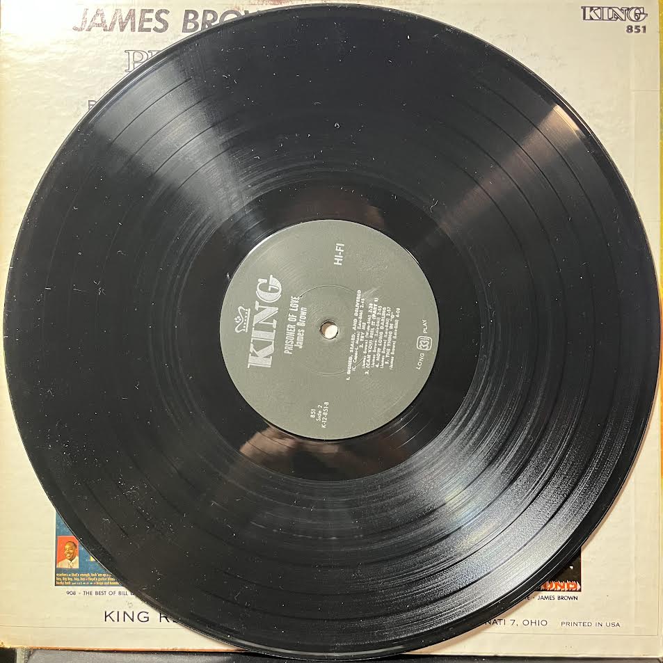 James Brown - Prisoner Of Love (VINYL) | Excellent (EX) Excellent+ (EX+)