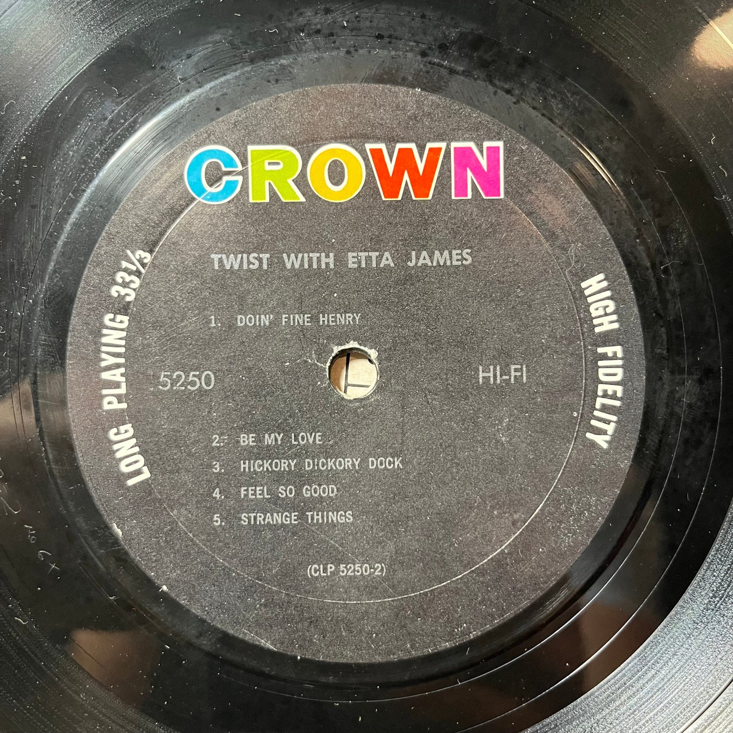 Etta James - Twist With Etta James (VINYL) | Very Good Plus (VG+)
