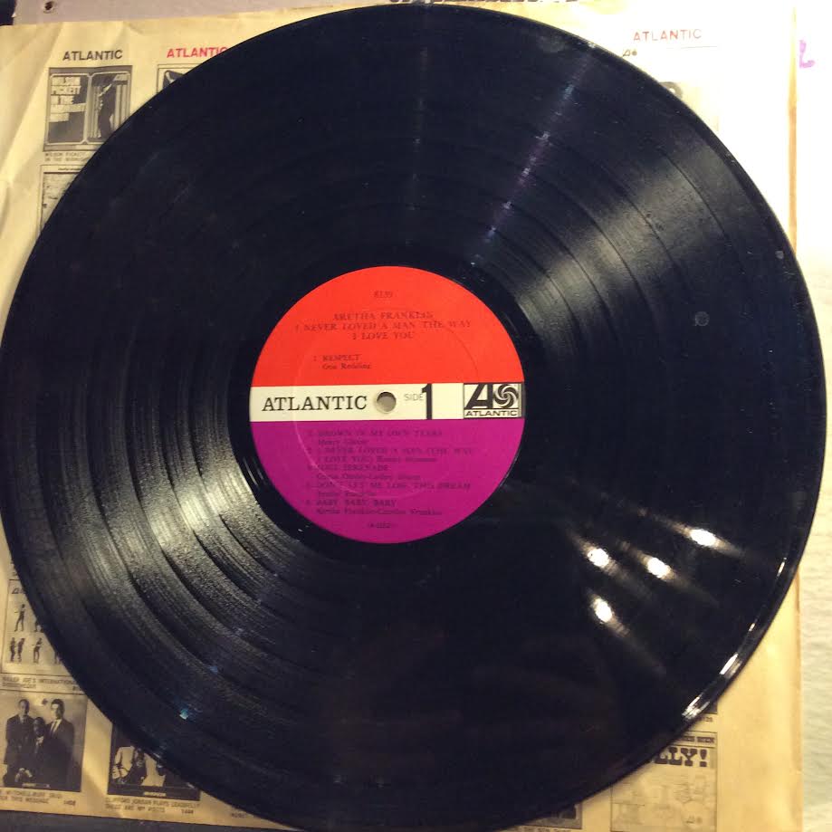 Aretha Franklin - I Never Loved A Man The Way I Love You (VINYL) | Very Good (VG) Good++ (G++)